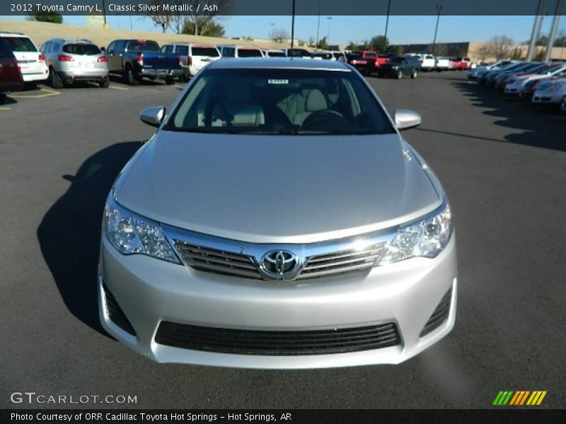 Classic Silver Metallic / Ash 2012 Toyota Camry L