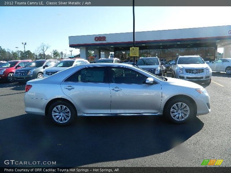 Classic Silver Metallic / Ash 2012 Toyota Camry LE