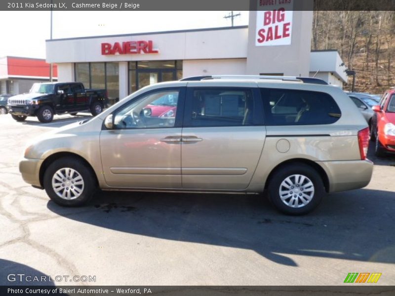Cashmere Beige / Beige 2011 Kia Sedona LX