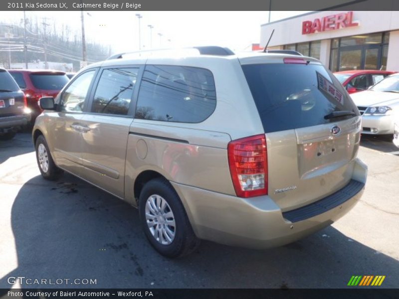 Cashmere Beige / Beige 2011 Kia Sedona LX