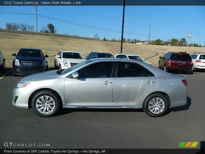 Classic Silver Metallic / Ash 2012 Toyota Camry LE
