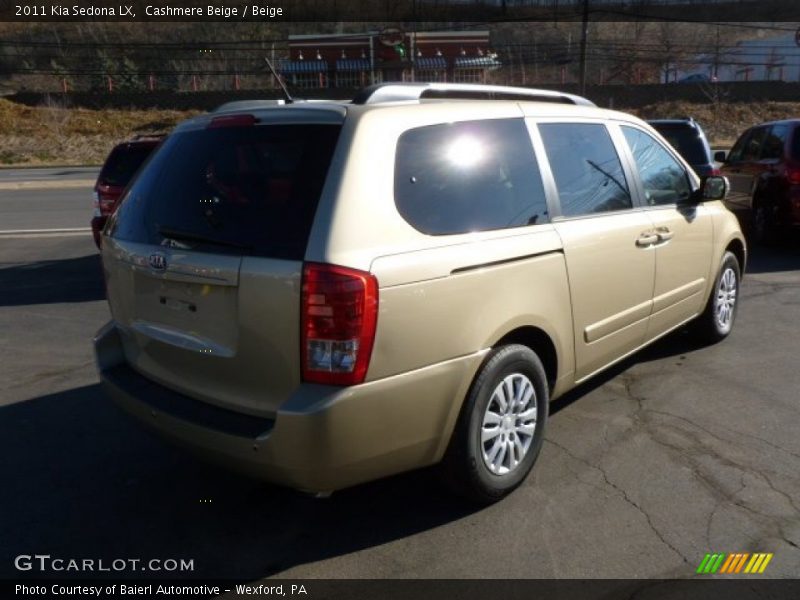 Cashmere Beige / Beige 2011 Kia Sedona LX