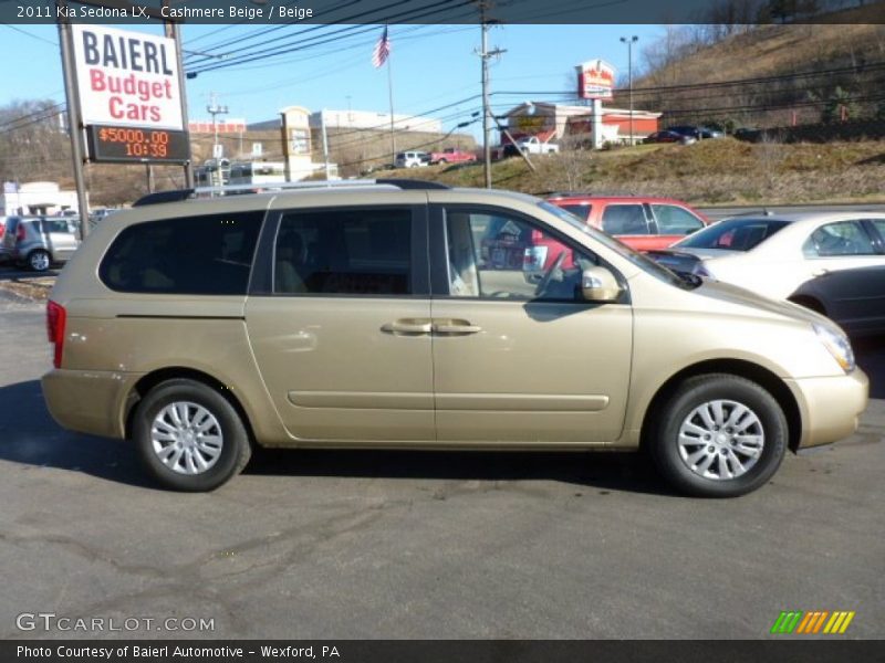 Cashmere Beige / Beige 2011 Kia Sedona LX