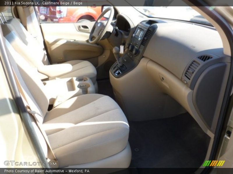 Cashmere Beige / Beige 2011 Kia Sedona LX