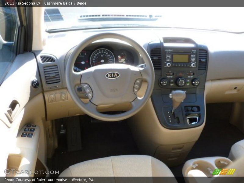 Cashmere Beige / Beige 2011 Kia Sedona LX