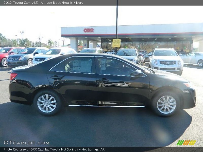 Attitude Black Metallic / Ivory 2012 Toyota Camry LE