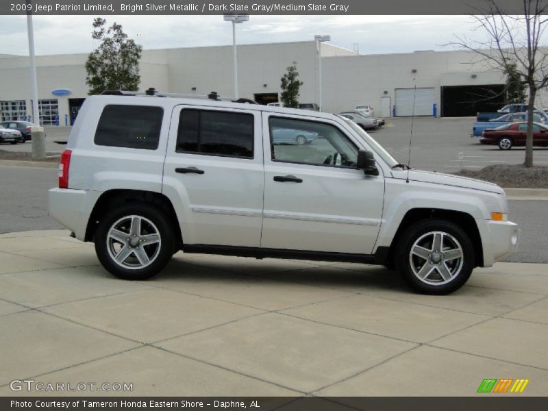 Bright Silver Metallic / Dark Slate Gray/Medium Slate Gray 2009 Jeep Patriot Limited