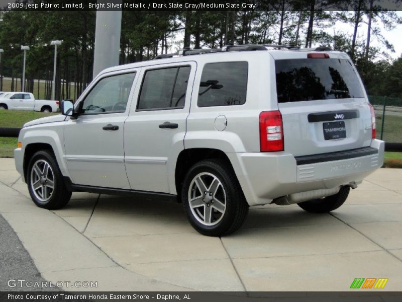 Bright Silver Metallic / Dark Slate Gray/Medium Slate Gray 2009 Jeep Patriot Limited