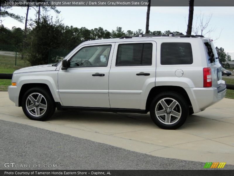 Bright Silver Metallic / Dark Slate Gray/Medium Slate Gray 2009 Jeep Patriot Limited