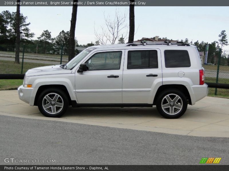 Bright Silver Metallic / Dark Slate Gray/Medium Slate Gray 2009 Jeep Patriot Limited