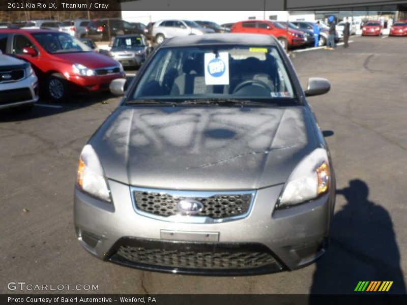 Titanium / Gray 2011 Kia Rio LX