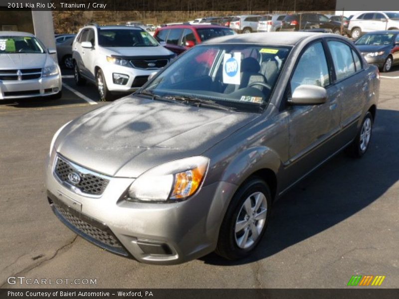 Titanium / Gray 2011 Kia Rio LX