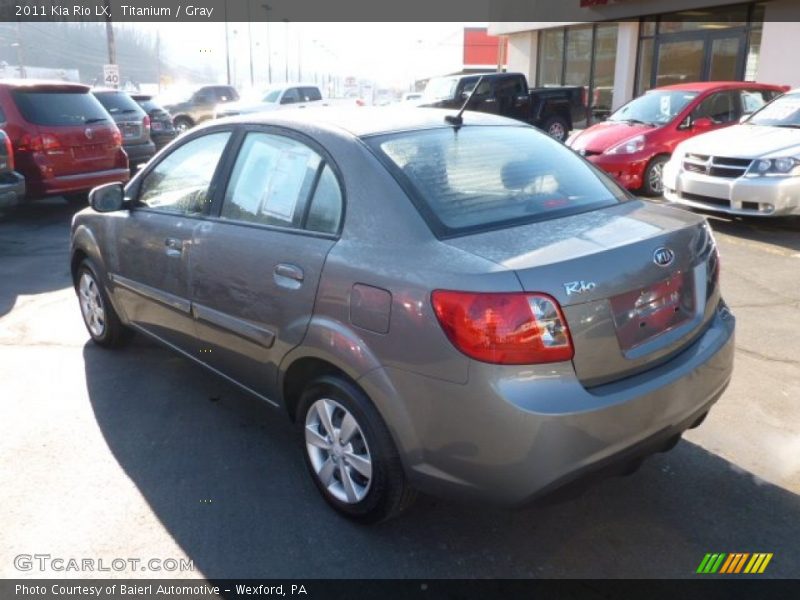 Titanium / Gray 2011 Kia Rio LX