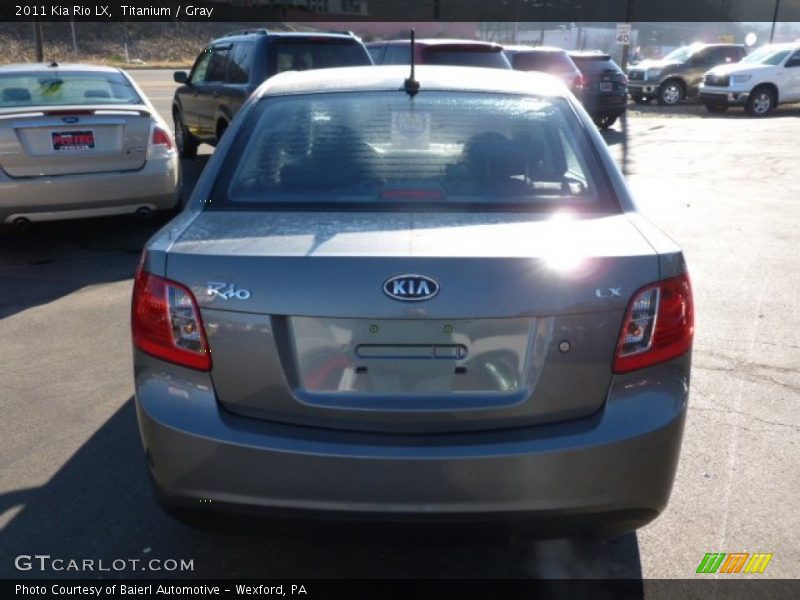 Titanium / Gray 2011 Kia Rio LX