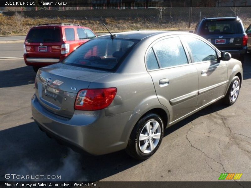 Titanium / Gray 2011 Kia Rio LX