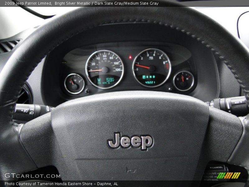 Bright Silver Metallic / Dark Slate Gray/Medium Slate Gray 2009 Jeep Patriot Limited