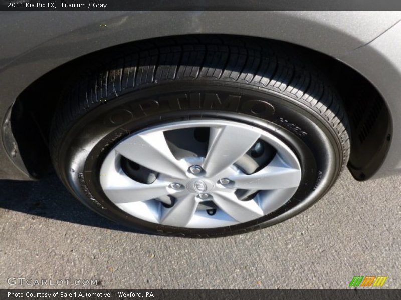 Titanium / Gray 2011 Kia Rio LX