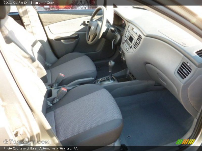 Titanium / Gray 2011 Kia Rio LX