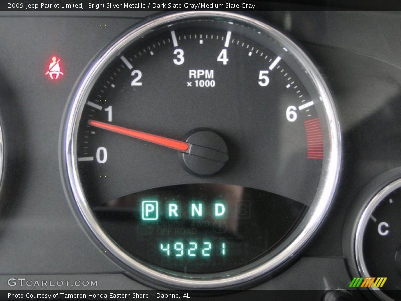 Bright Silver Metallic / Dark Slate Gray/Medium Slate Gray 2009 Jeep Patriot Limited