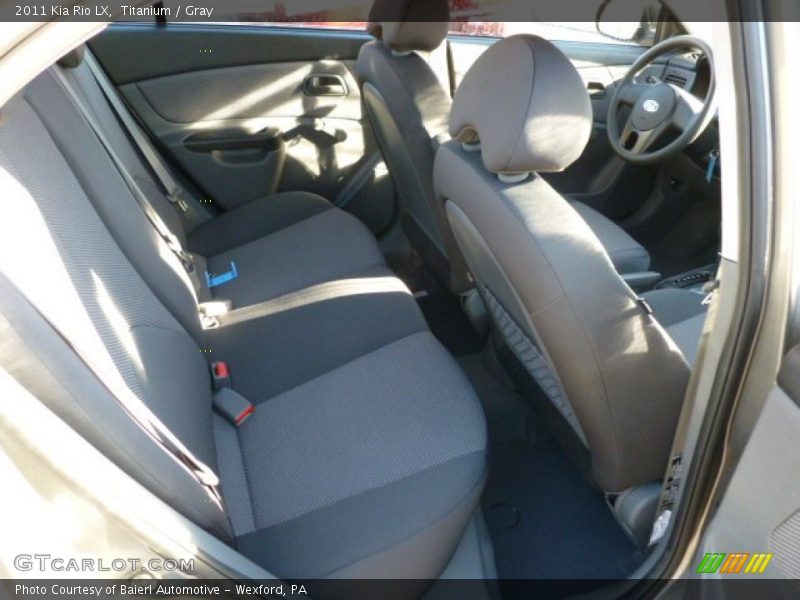 Titanium / Gray 2011 Kia Rio LX