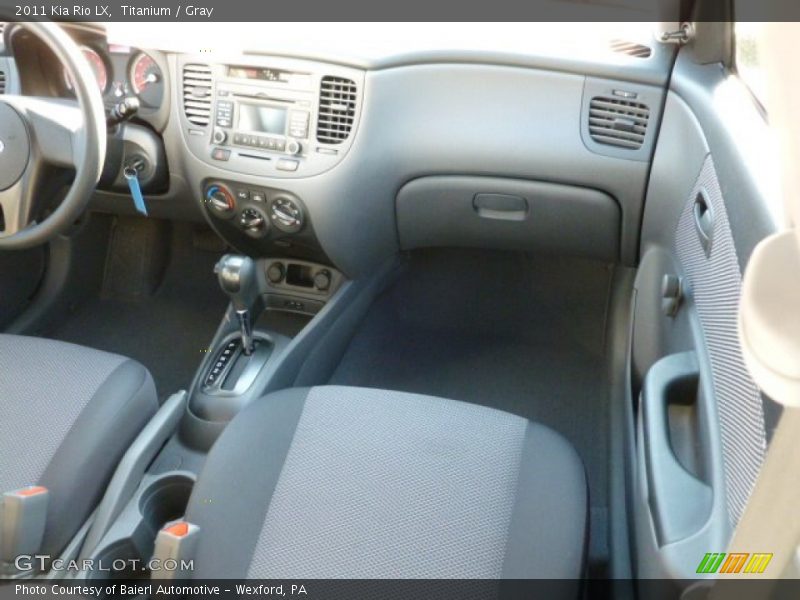 Titanium / Gray 2011 Kia Rio LX