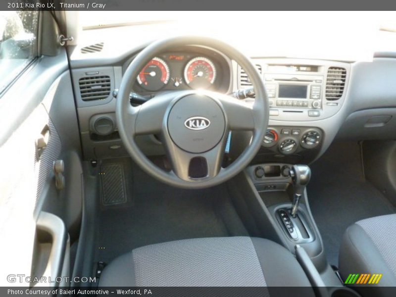 Titanium / Gray 2011 Kia Rio LX