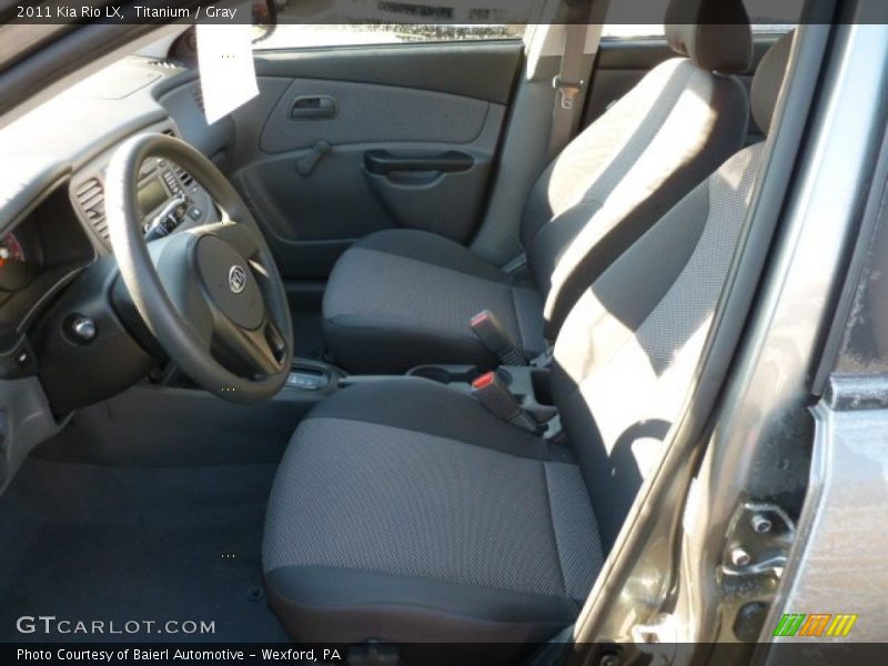 Titanium / Gray 2011 Kia Rio LX