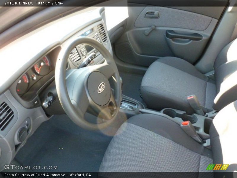 Titanium / Gray 2011 Kia Rio LX
