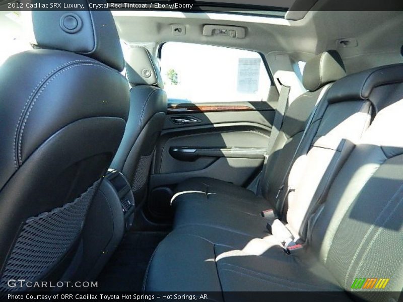 Crystal Red Tintcoat / Ebony/Ebony 2012 Cadillac SRX Luxury