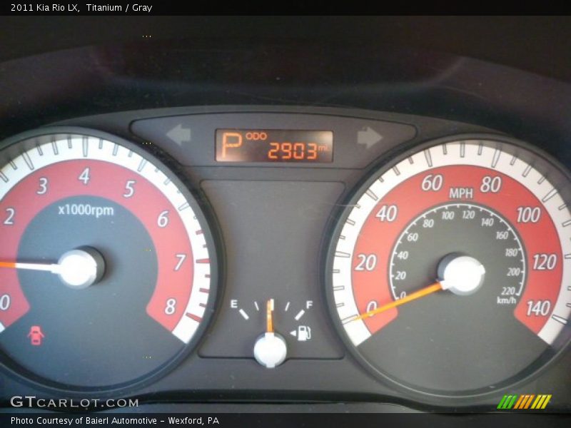 Titanium / Gray 2011 Kia Rio LX