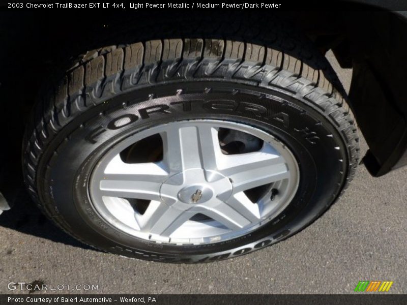 Light Pewter Metallic / Medium Pewter/Dark Pewter 2003 Chevrolet TrailBlazer EXT LT 4x4