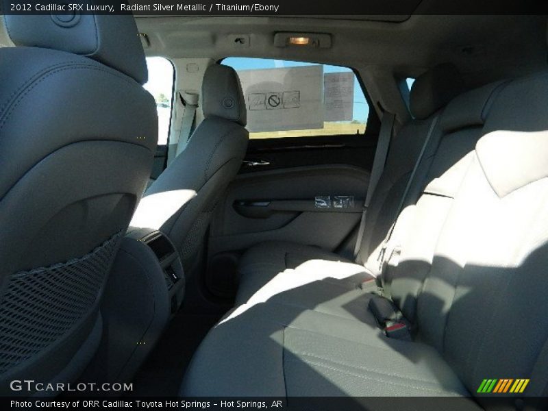 Radiant Silver Metallic / Titanium/Ebony 2012 Cadillac SRX Luxury