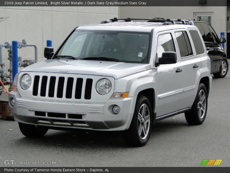 Bright Silver Metallic / Dark Slate Gray/Medium Slate Gray 2009 Jeep Patriot Limited