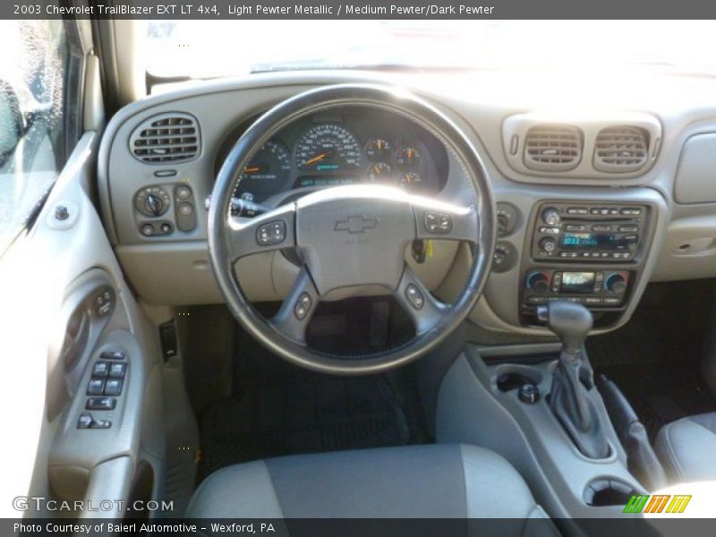 Light Pewter Metallic / Medium Pewter/Dark Pewter 2003 Chevrolet TrailBlazer EXT LT 4x4