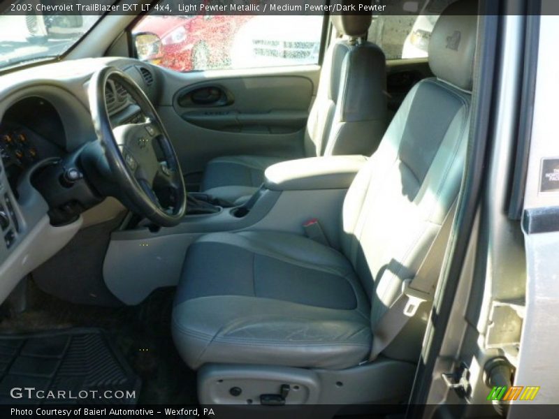 Light Pewter Metallic / Medium Pewter/Dark Pewter 2003 Chevrolet TrailBlazer EXT LT 4x4