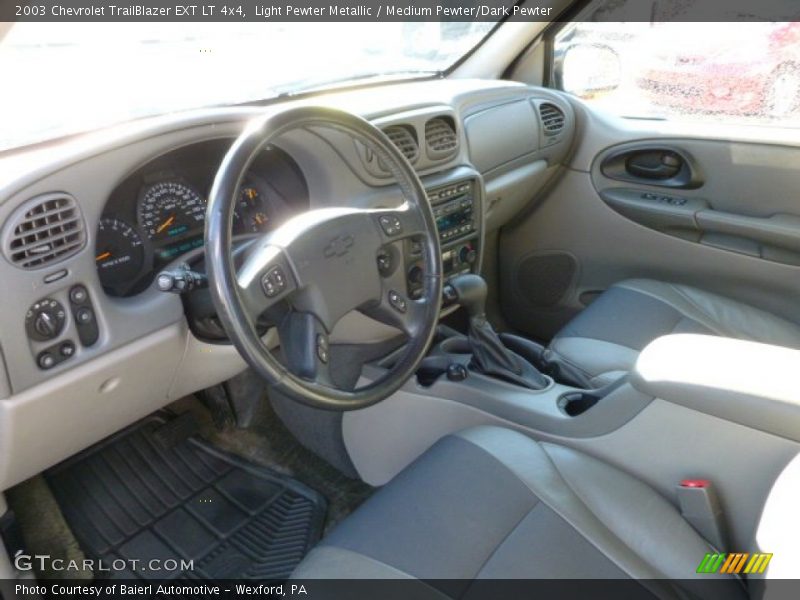 Light Pewter Metallic / Medium Pewter/Dark Pewter 2003 Chevrolet TrailBlazer EXT LT 4x4