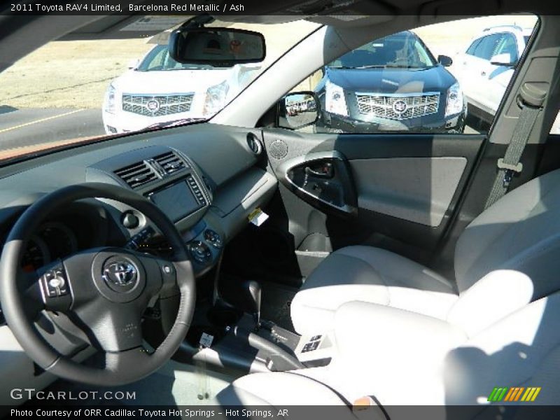 Barcelona Red Metallic / Ash 2011 Toyota RAV4 Limited