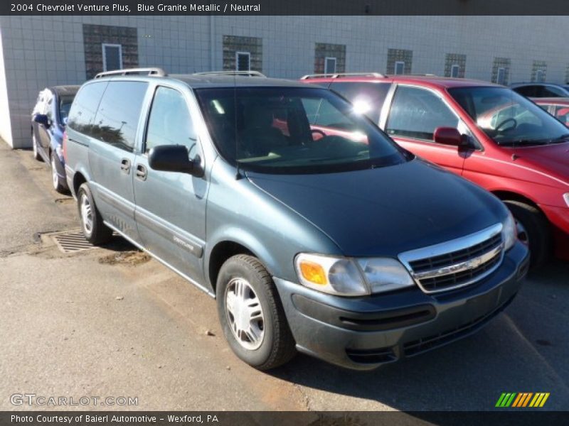 Blue Granite Metallic / Neutral 2004 Chevrolet Venture Plus