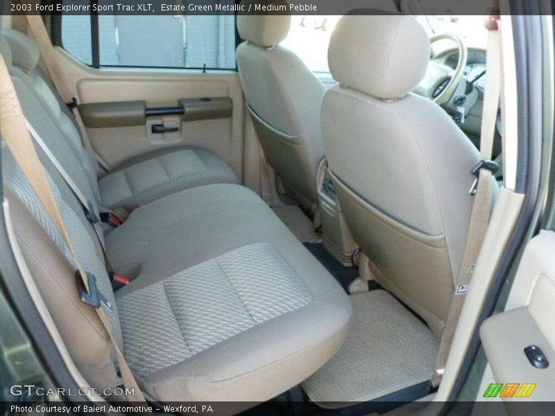 Estate Green Metallic / Medium Pebble 2003 Ford Explorer Sport Trac XLT