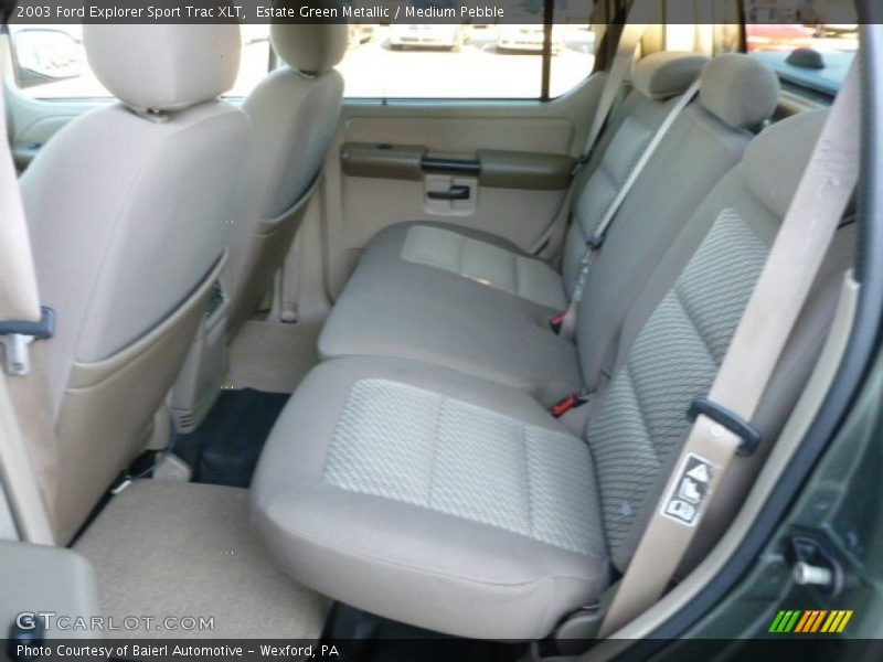 Estate Green Metallic / Medium Pebble 2003 Ford Explorer Sport Trac XLT