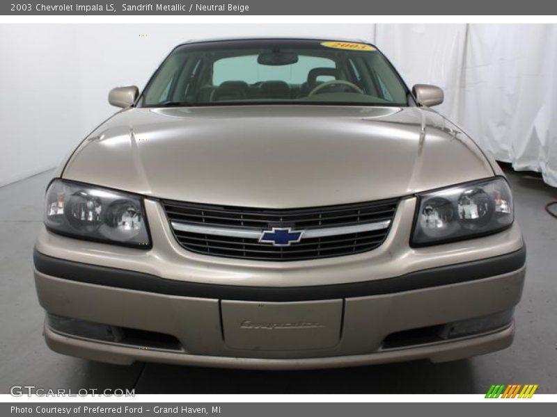 Sandrift Metallic / Neutral Beige 2003 Chevrolet Impala LS