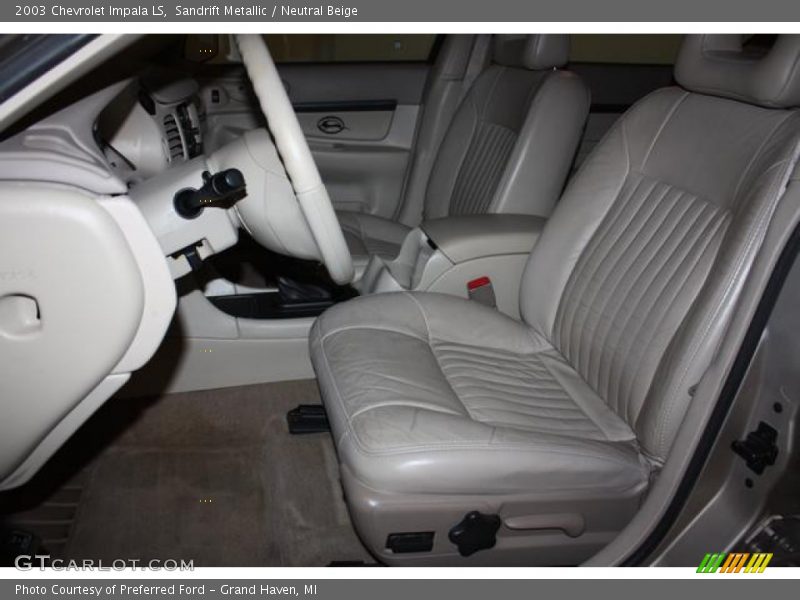 Sandrift Metallic / Neutral Beige 2003 Chevrolet Impala LS