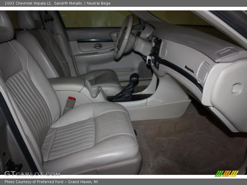 Sandrift Metallic / Neutral Beige 2003 Chevrolet Impala LS