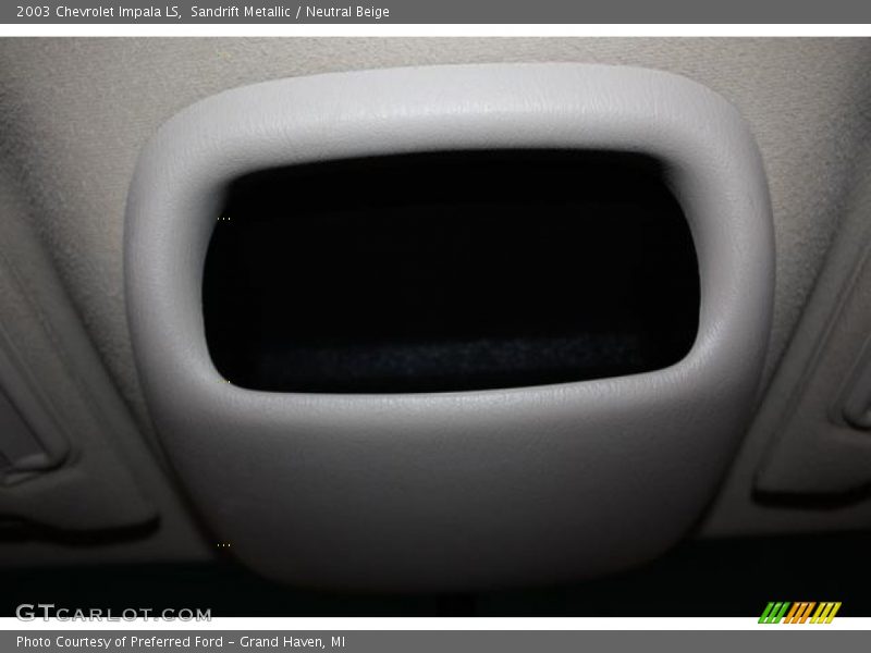 Sandrift Metallic / Neutral Beige 2003 Chevrolet Impala LS