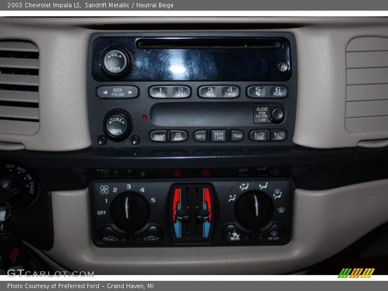 Sandrift Metallic / Neutral Beige 2003 Chevrolet Impala LS