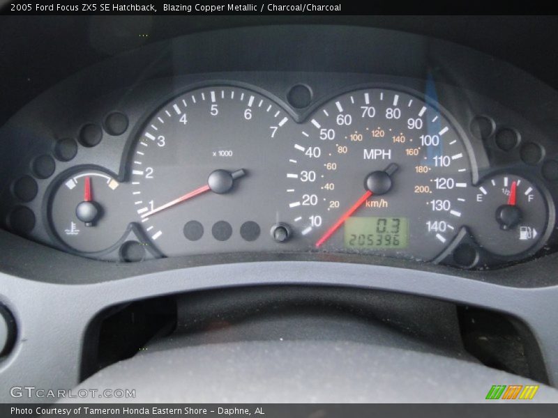  2005 Focus ZX5 SE Hatchback ZX5 SE Hatchback Gauges