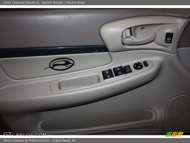 Sandrift Metallic / Neutral Beige 2003 Chevrolet Impala LS