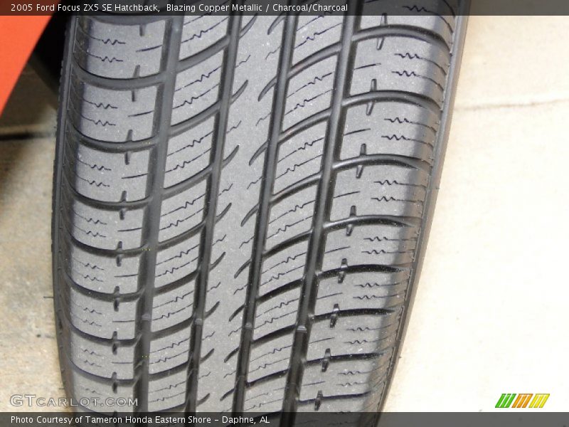 Blazing Copper Metallic / Charcoal/Charcoal 2005 Ford Focus ZX5 SE Hatchback