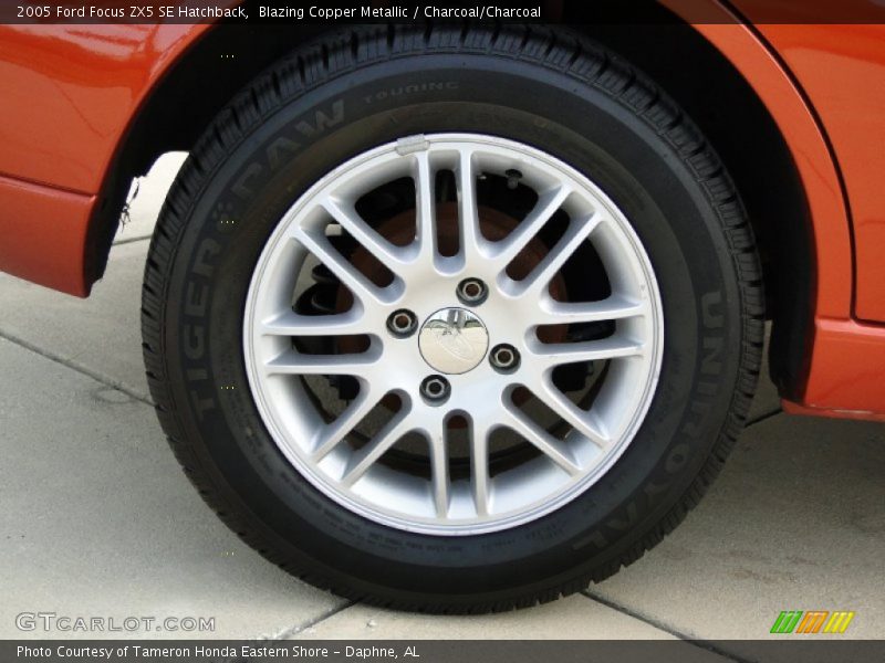 Blazing Copper Metallic / Charcoal/Charcoal 2005 Ford Focus ZX5 SE Hatchback