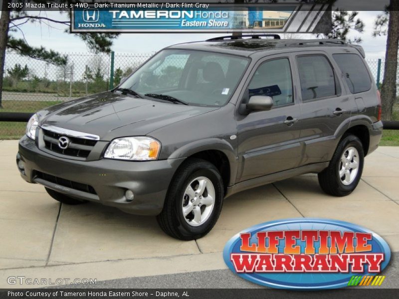 Dark Titanium Metallic / Dark Flint Gray 2005 Mazda Tribute s 4WD
